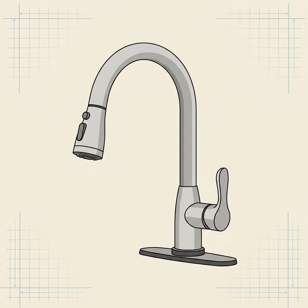 Example product — kitchen faucet